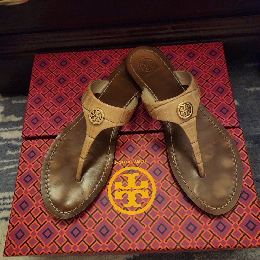Tory Burch Tan Sandals